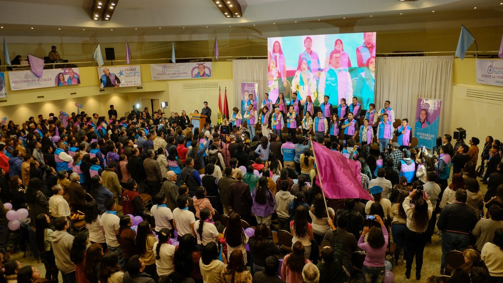 Innovación Humana Presenta Oficialmente a sus Candidaturas a la Alcaldía y al Concejo Municipal de La Paz