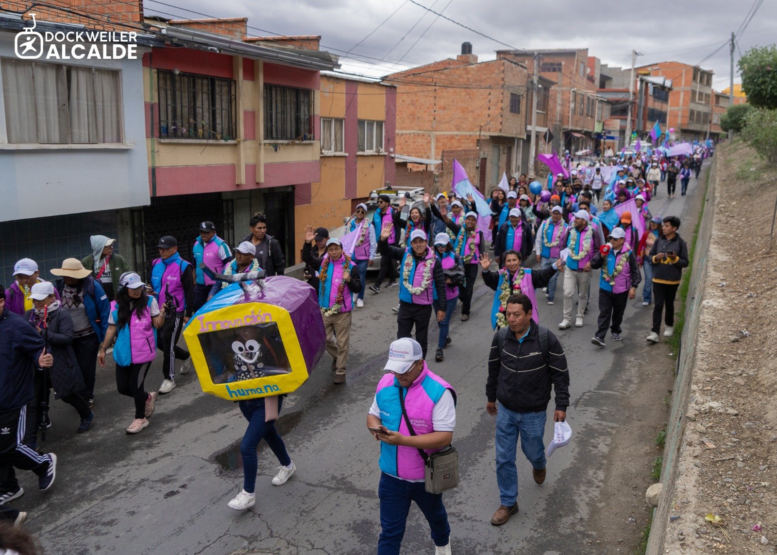 Programa "La Paz iluminada y segura" implementará cámaras de vigilancia con IA, botones de pánico y aplicaciones