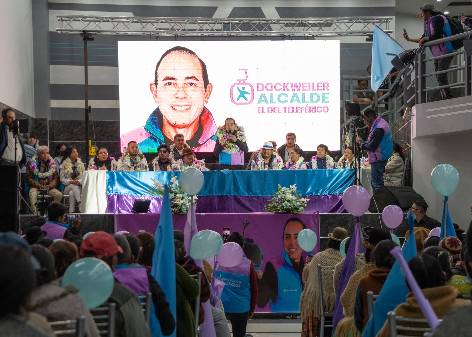 INNOVACIÓN HUMANA Y GREMIALES SELLAN COMPROMISO PARA QUE LA PAZ TENGA MERCADOS DIGNOS Y MEJOR CALIDAD DE VIDA