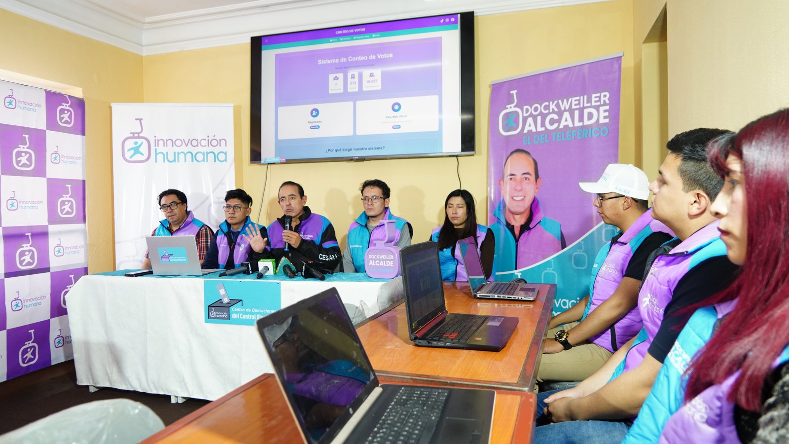 INNOVACIÓN HUMANA CONTARÁ CON SU CENTRO DE CONTROL ELECTORAL COMO PARTE DEL FORTALECIMIENTO DE LA DEMOCRACIA